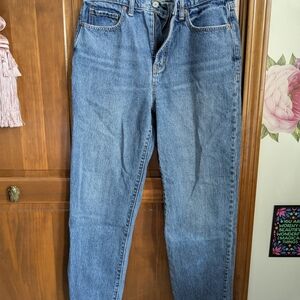 Old Navy Classic Blue Denim Mom Jeans